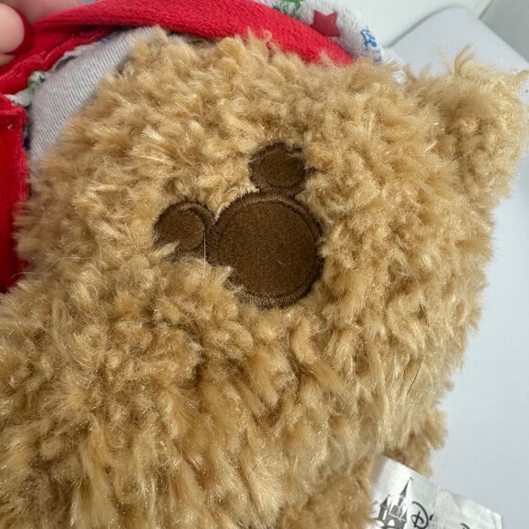 Disney Parks Duffy Bear 12" Mickey feet 2012 Hoodie Plush Stuffed Animal - Picture 5 of 10